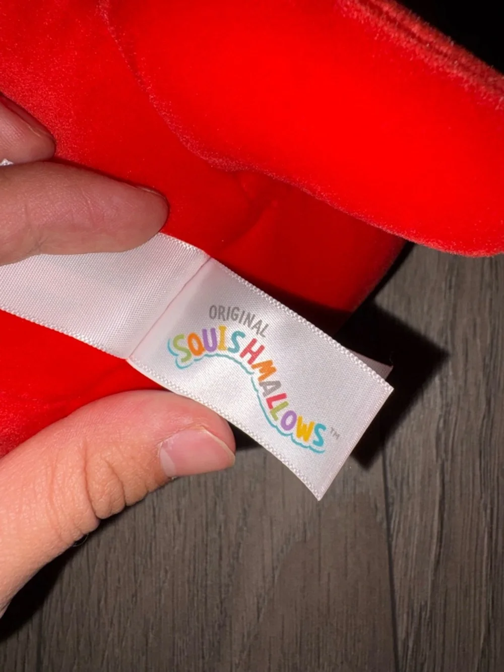 Squishmallows Sonic Knuckels Plush Pouch - Picture 3 of 3